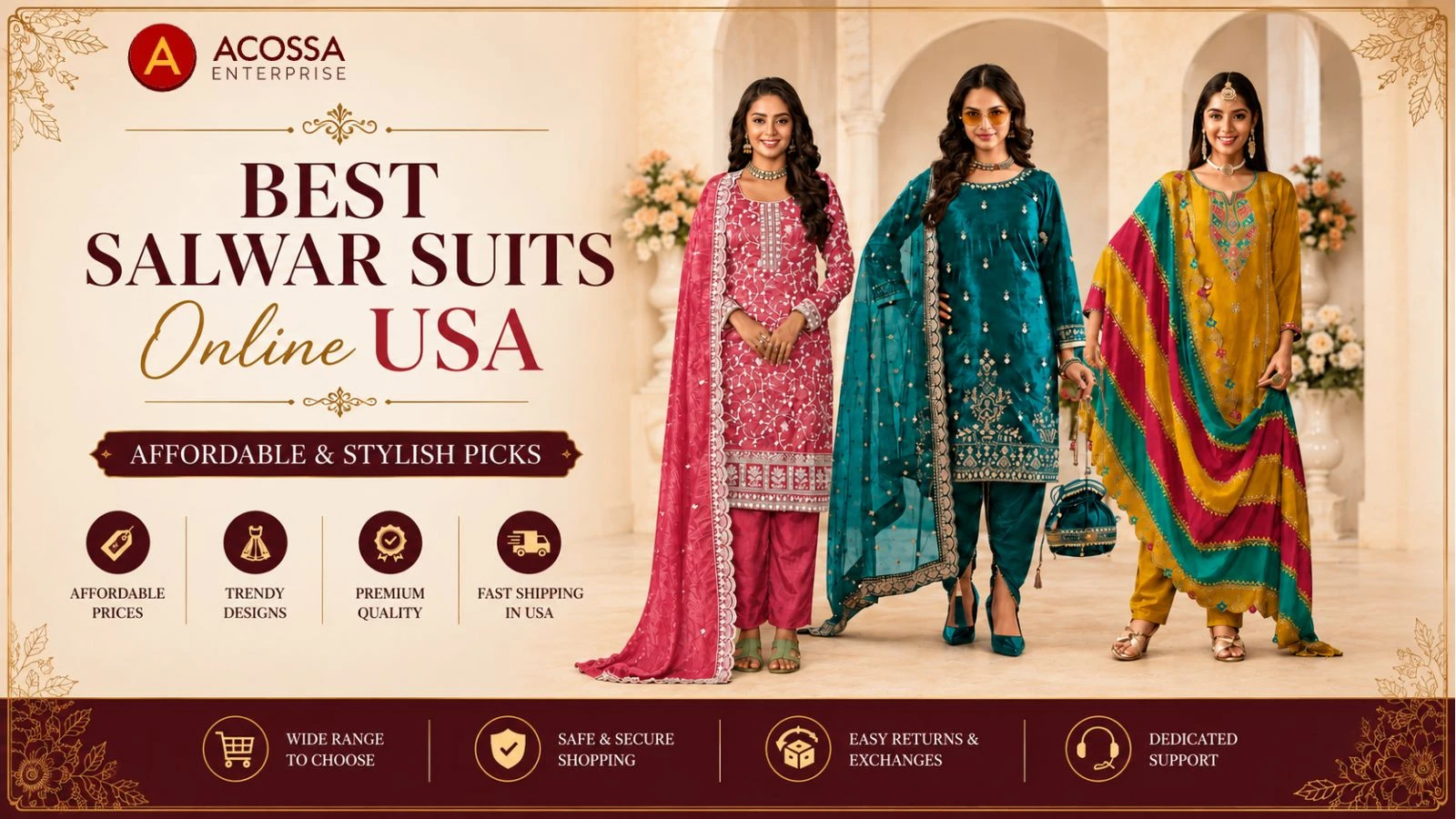 Best Salwar Suits Online USA: Affordable & Stylish Picks